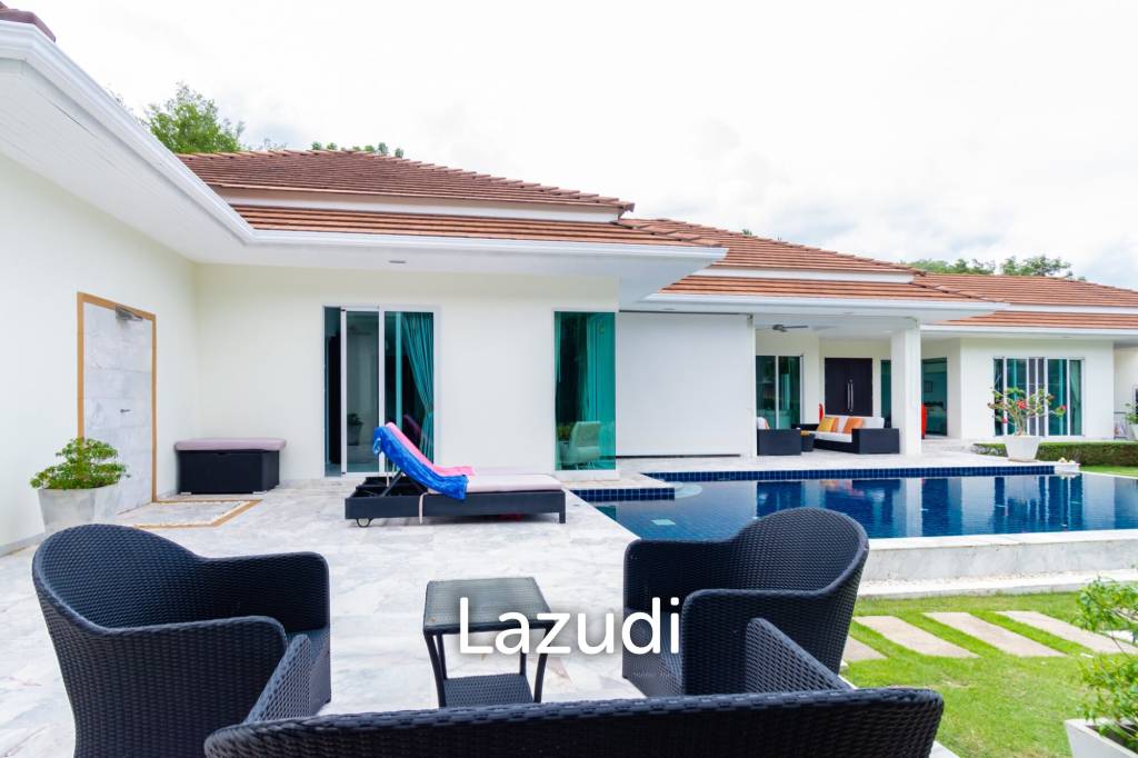 RED MOUNTAIN WATERSIDE : 5 bed modern pool villa