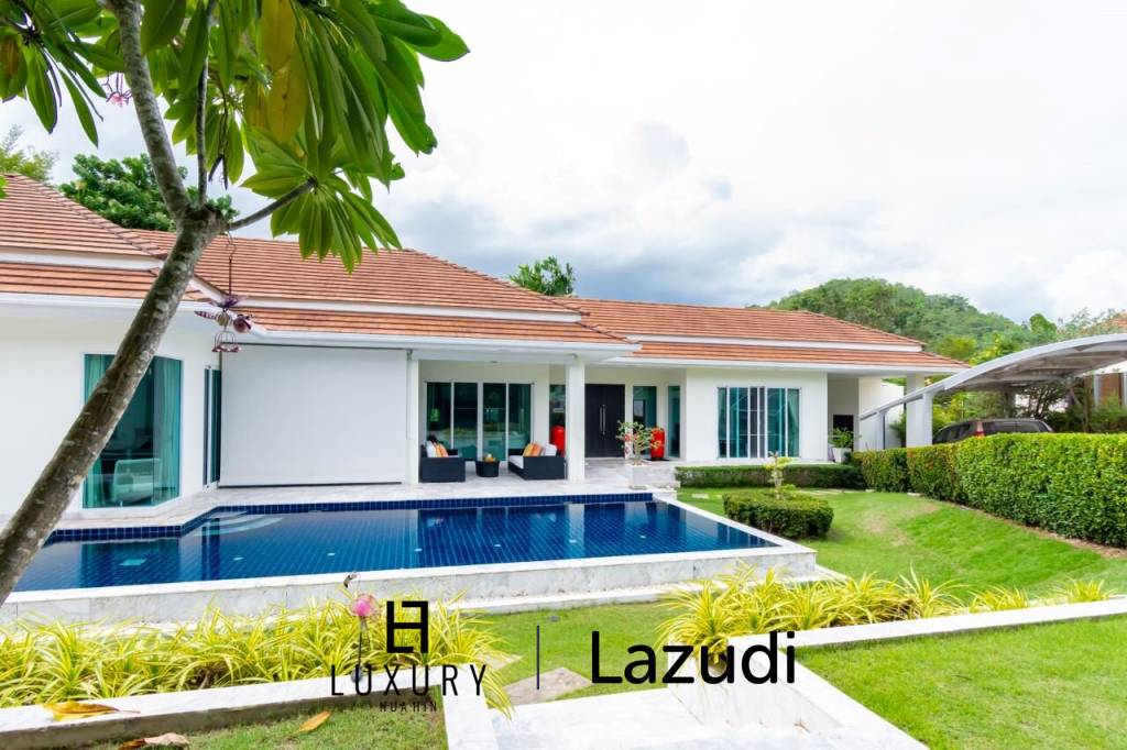 RED MOUNTAIN WATERSIDE : 5 bed modern pool villa