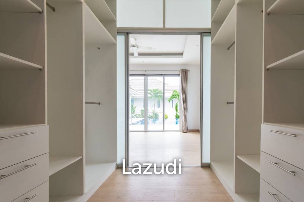 หรูหรา 3 ห้องนอน วิลล่าสระว่ายน้ำส่วนตัวที่หัวหิน