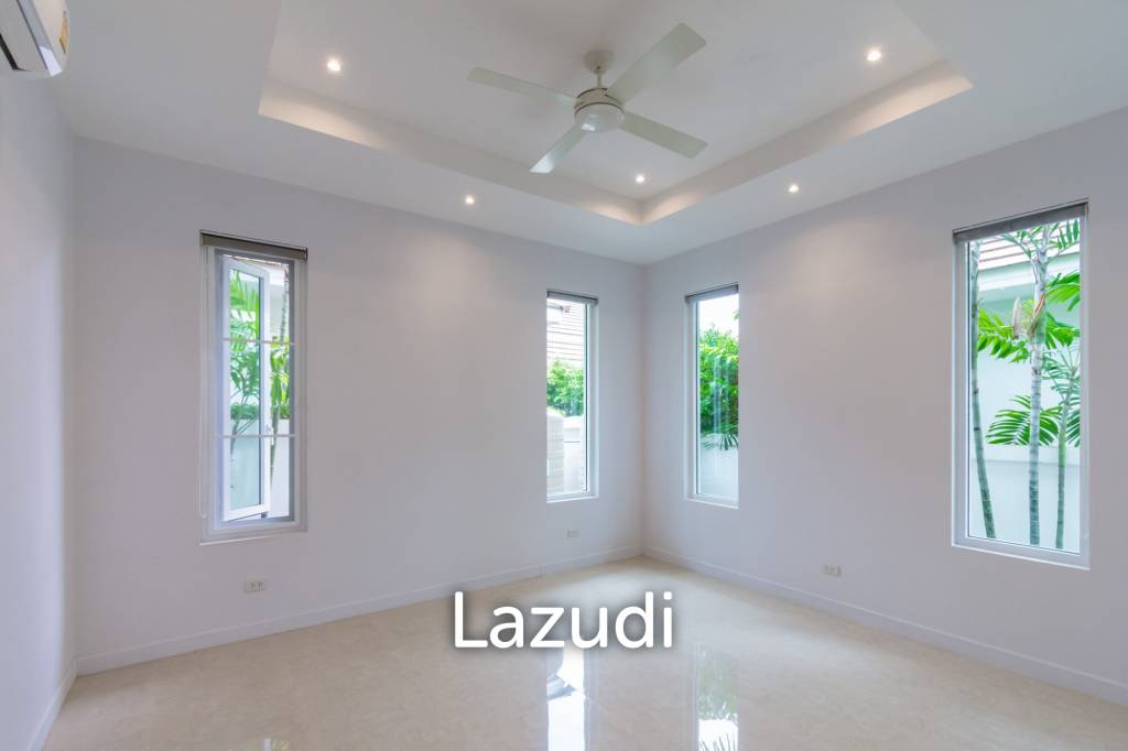 หรูหรา 3 ห้องนอน วิลล่าสระว่ายน้ำส่วนตัวที่หัวหิน