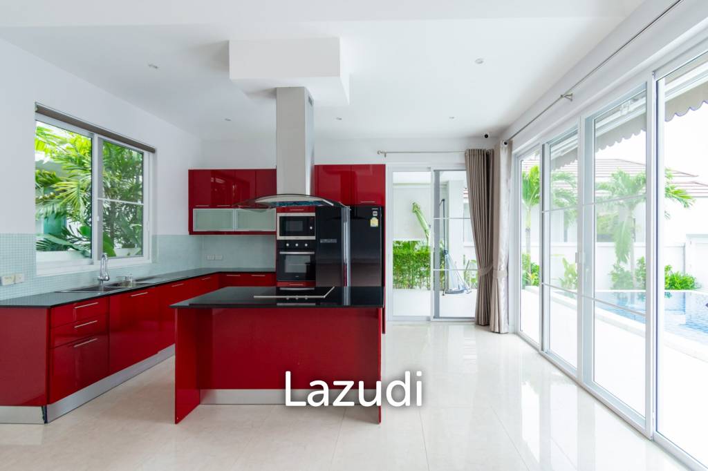 หรูหรา 3 ห้องนอน วิลล่าสระว่ายน้ำส่วนตัวที่หัวหิน