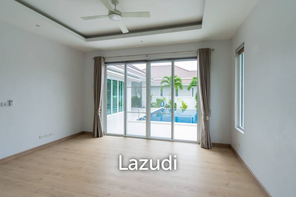 หรูหรา 3 ห้องนอน วิลล่าสระว่ายน้ำส่วนตัวที่หัวหิน