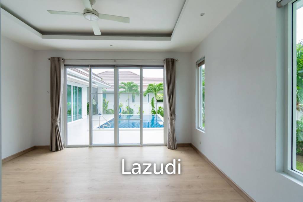 หรูหรา 3 ห้องนอน วิลล่าสระว่ายน้ำส่วนตัวที่หัวหิน