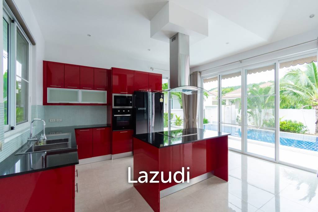 หรูหรา 3 ห้องนอน วิลล่าสระว่ายน้ำส่วนตัวที่หัวหิน