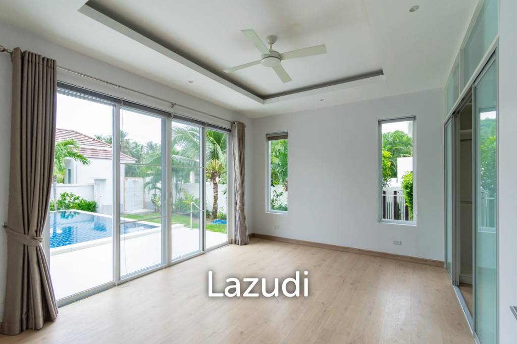 หรูหรา 3 ห้องนอน วิลล่าสระว่ายน้ำส่วนตัวที่หัวหิน