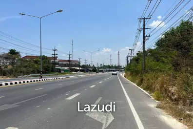 14 Rai Land Plot On The Main Road Close To Town