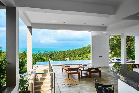 4-Bed Sea View Villa in Serene Location