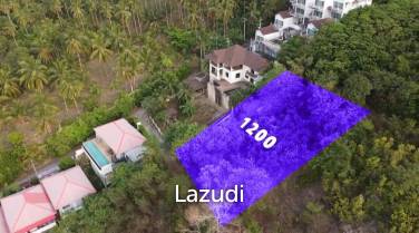 1200 SQM Land Plot with Sea View in Maenam Soi 2