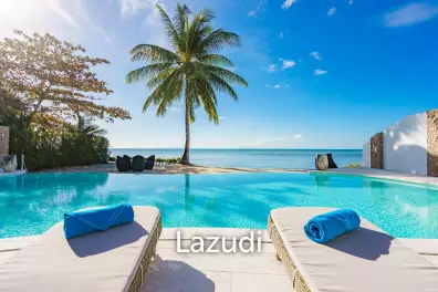 3-Bed Beachfront Villa on Samui's West Coast