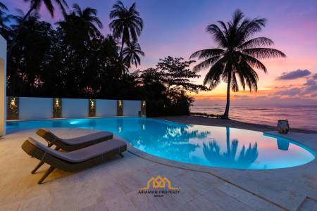 3-Bed Beachfront Villa on Samui's West Coast