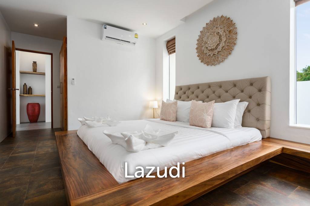 3-Bed Beachfront Villa on Samui's West Coast