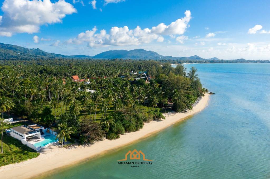 3-Bed Beachfront Villa on Samui's West Coast