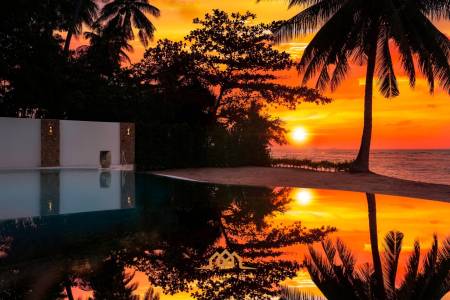 3-Bed Beachfront Villa on Samui's West Coast