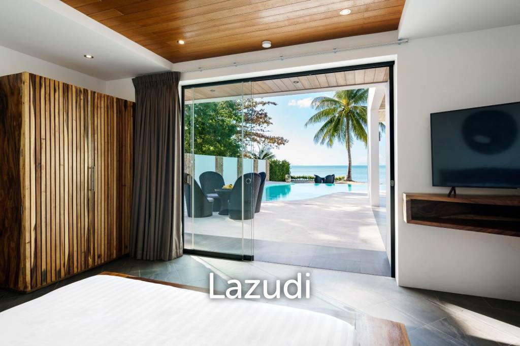 3-Bed Beachfront Villa on Samui's West Coast