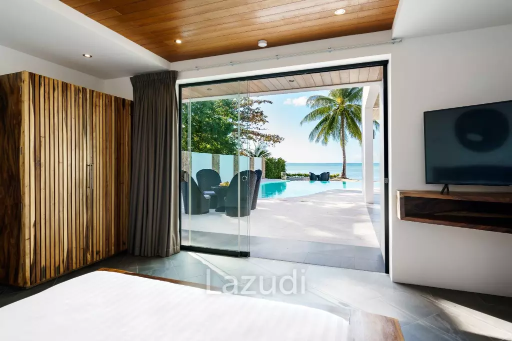 3-Bed Beachfront Villa on Samui's West Coast