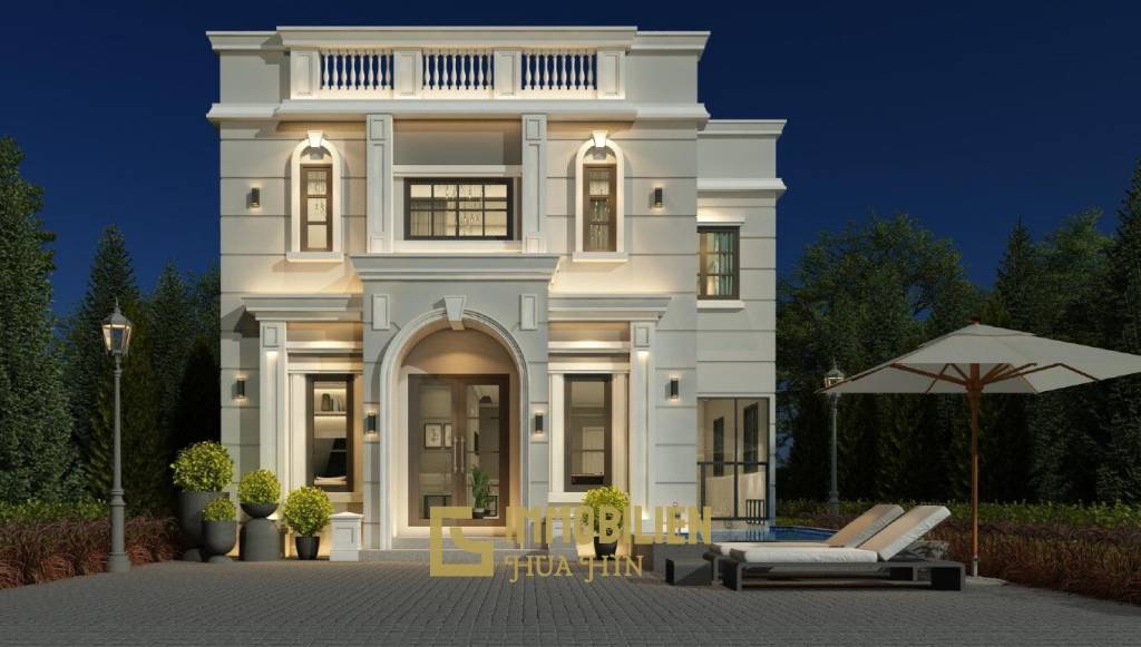 4 Bed 5 Bath 170.68 SQ.M Tnergy Elegance Huahin