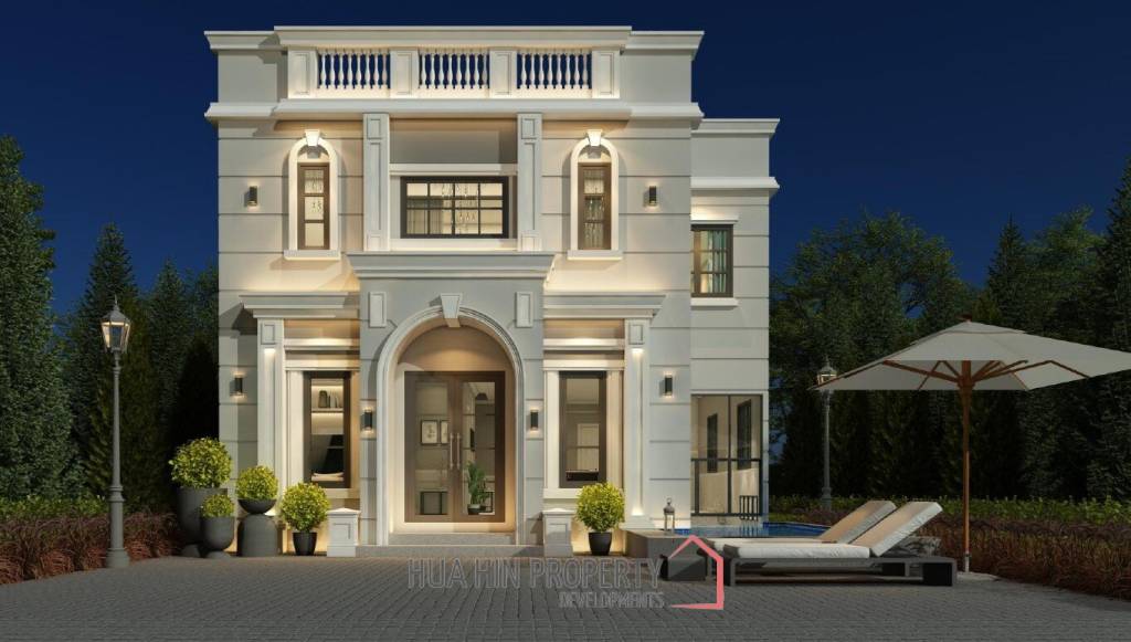 4 Bed 5 Bath 170.68 SQ.M Tnergy Elegance Huahin