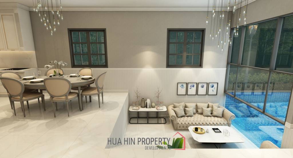 4 Bed 5 Bath 170.68 SQ.M Tnergy Elegance Huahin