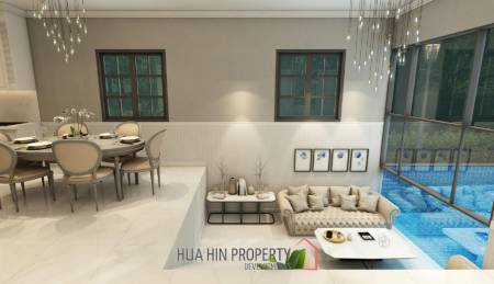 4 Bed 5 Bath 170.68 SQ.M Tnergy Elegance Huahin