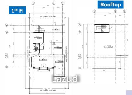 4 Bed 5 Bath 170.68 SQ.M Tnergy Elegance Huahin