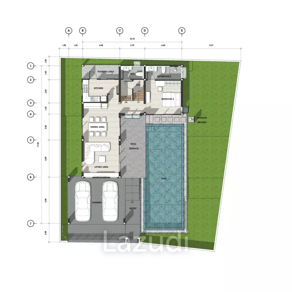 4 Bed 4 Bath 369 SQ.M NAI VILLAS Lagoon Chalong