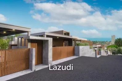 5 Bed 5 Bath 590 SQ.M Hightone Seaview Villas + Garden