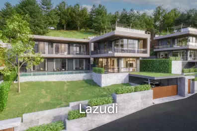 5 Bed 5 Bath 590 SQ.M Hightone Seaview Villas + Garden