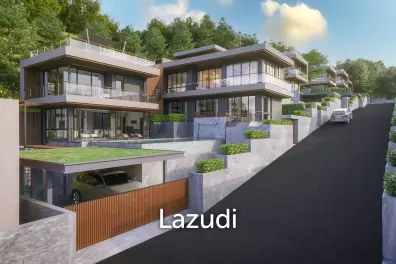 4 Bed 4 Bath 545 SQ.M Hightone Seaview Villas + Garden