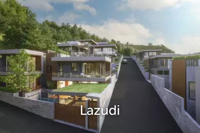 4 Bed 4 Bath 530 SQ.M Hightone Seaview Villas + Garden