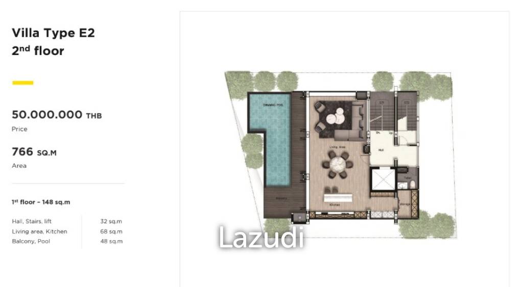 6 Bed 8 Bath 766 SQ.M Kata Lux Villas