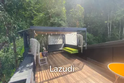 Contemporary 3-Bedroom Villa with Dual Living Spaces and Samui Sea View
