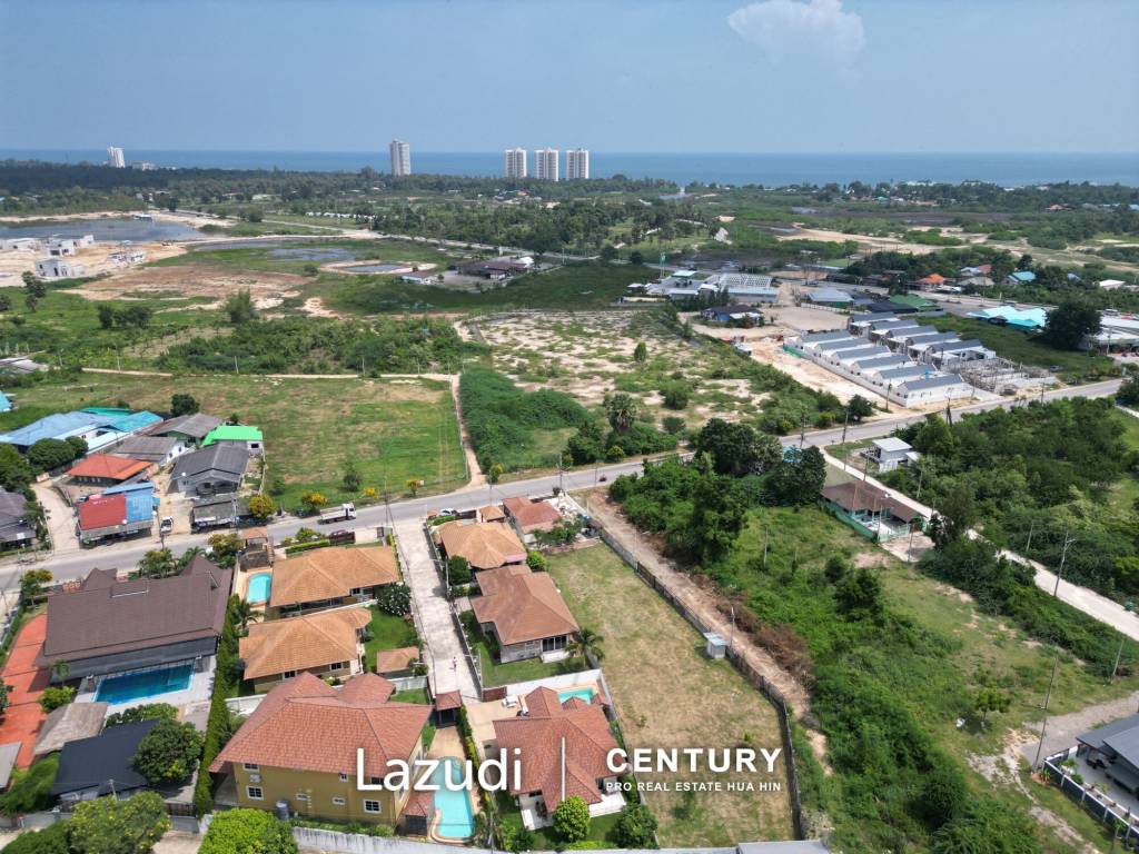 Land and Office for sale in Cha-am