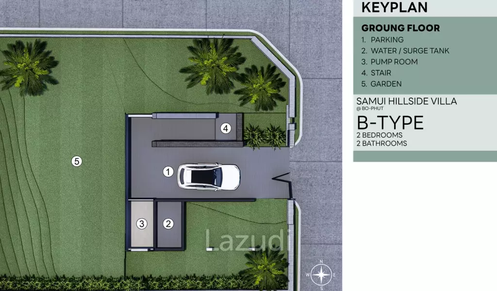 Spacious 3-Bed Villa Samui Hillside Village | Ready to Move In
