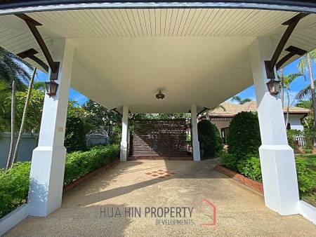 3 Bed 2 Bath Pool Villa For Sale with Tropical Garden in Hinlekfai