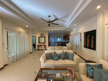 3 Bed 2 Bath Pool Villa For Sale with Tropical Garden in Hinlekfai