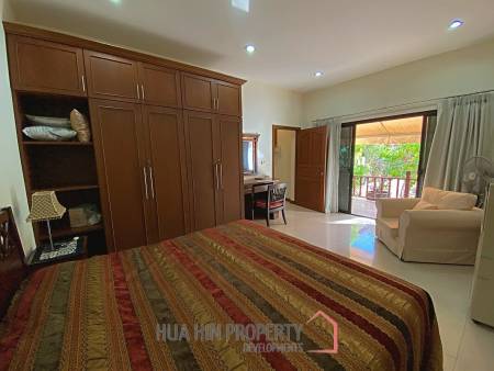 3 Bed 2 Bath Pool Villa For Sale with Tropical Garden in Hinlekfai