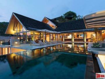 Villa Saengootsa | Incredible Five Bedroom Sea View Estate Villa for Sale in Kamala