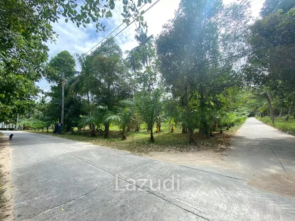 400sqm Leasehold Land - 23 Years of Tropical Opportunity in Prime Madewan, Koh Phangan