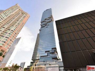 The Ritz-Carlton Residences at MahaNakhon | New Modern Two Bedroom Chong Nonsi Condo with Impressive River and City Views