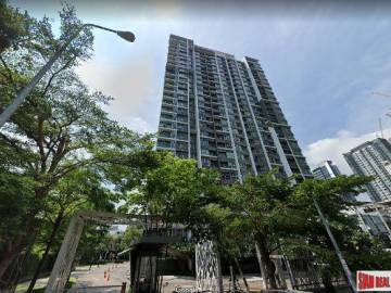 Aspire Rama 9 | Brightly Furnished One Bed Condo on 20th Floor with Closed Kitchen in Excellent Location of Rama 9