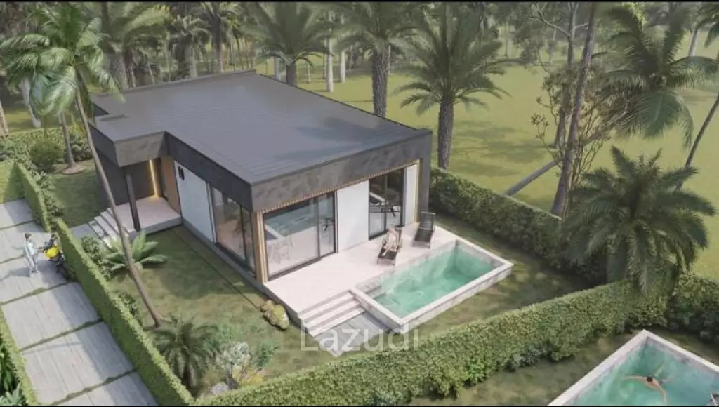 Discover Tranquility in a 3-Bedroom Coconut Lane Pool Villa, Koh Phangan