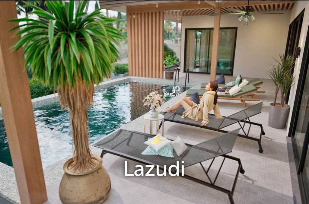 Discover Tranquility in a 3-Bedroom Coconut Lane Pool Villa, Koh Phangan
