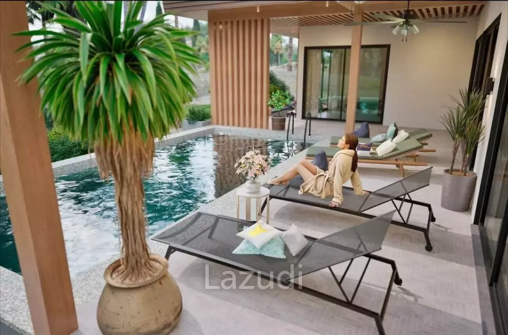 Discover Tranquility in a 3-Bedroom Coconut Lane Pool Villa, Koh Phangan