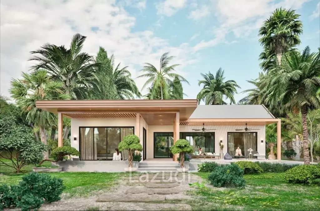 Discover Tranquility in a 3-Bedroom Coconut Lane Pool Villa, Koh Phangan