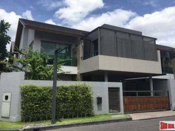 Private Nirvana North | Two Storey Two Bedroom Modern House for Sale in a Secure Private Ekkamai-Ramintra Estate