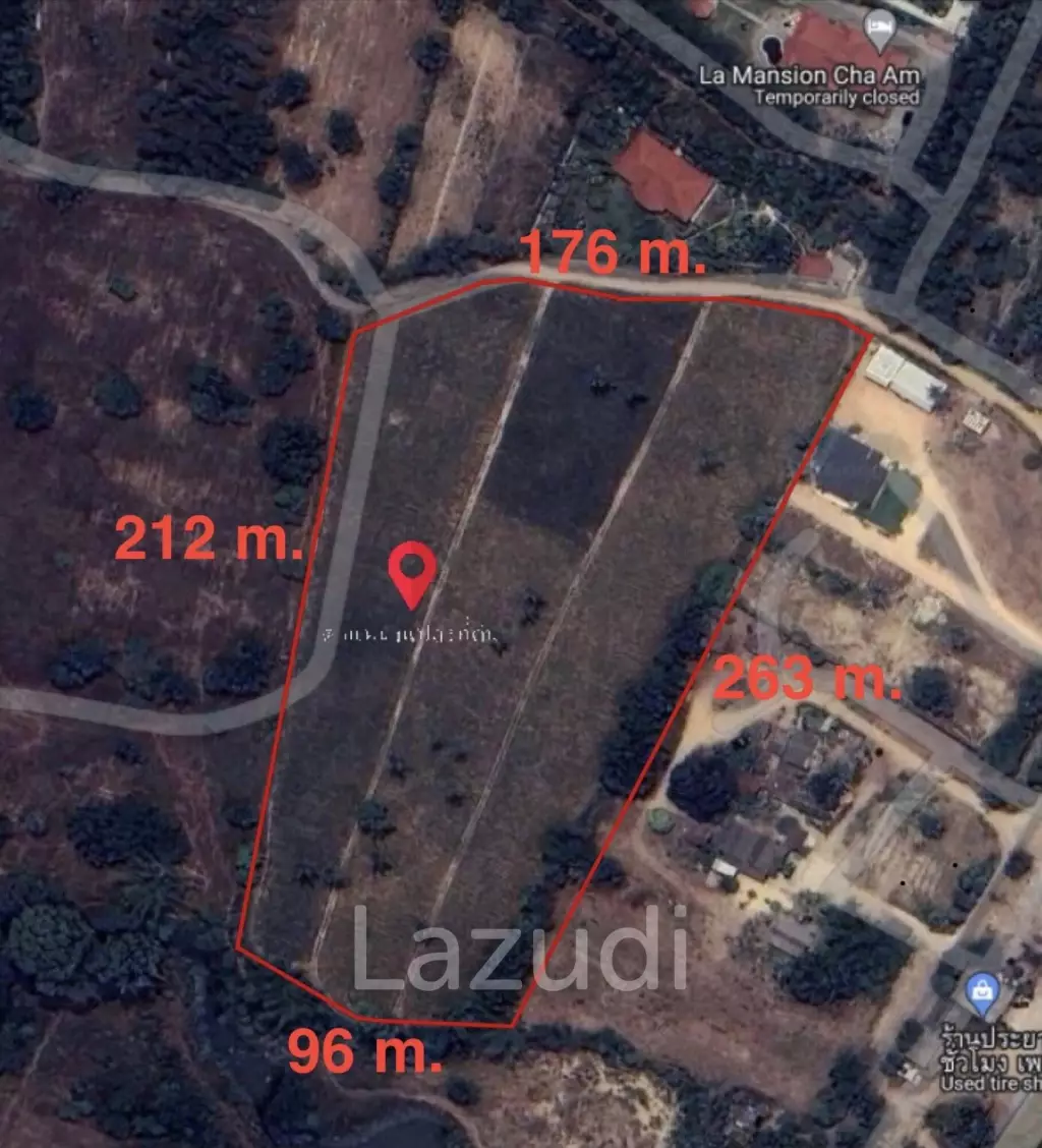 Prime Land for Sale: 19-1-97 Rai In Cha Am