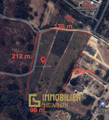 Prime Land for Sale : 19-1-97 Rai In Cha Am