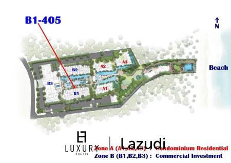 Кондоминиум 28 кв.м. 1 Кровать 1 Ванна