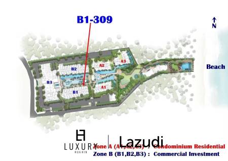 Кондоминиум 27 кв.м. 1 Кровать 1 Ванна