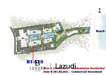 29 metro cuadrado 1 ` 1 Baño Condominio de Venta